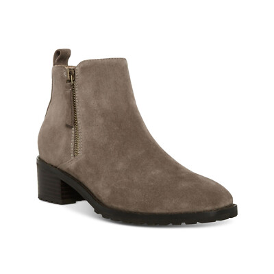 Aqua College Women's Waterproof Sanction Zip Booties | Dark Taupe | 9M