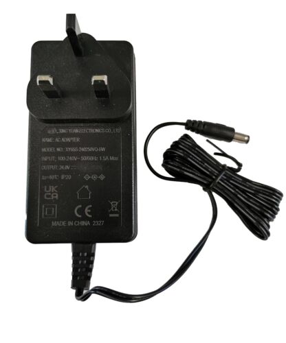 24V 1.75~2A Up to 48Watts AC-DC Switching Adapter for Logitech G27 Racing Wheel - Afbeelding 1 van 1