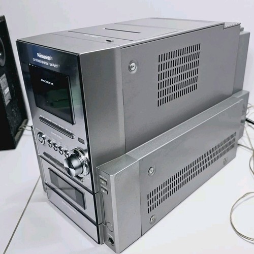 Panasonic SA-PM17 kompakte Bi-Amp Stereoanlage, Receiver, Kassette & 5-CD-Radio - Bild 5 von 24