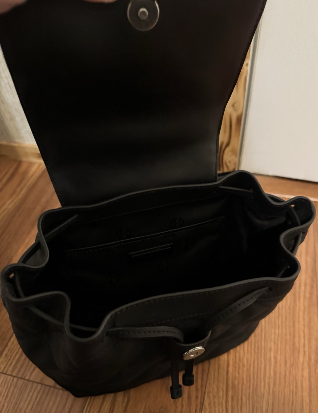 Tory Burch Willa Matte Black Backpack — image 3