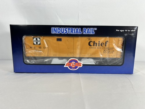 Coche refrigerador NOS ATLAS Industrial Rail 1002305-1 Santa Fe sellado en caja | Condition: New