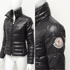 Authentic Vintage Women's Moncler Quilted Black Down Puffer Jacket Size 1,~S