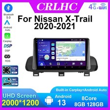 Android 13 Car Stereo for Nissan X-Trail 2020-2021 8 128GB 8 Core CarPlay GPS
