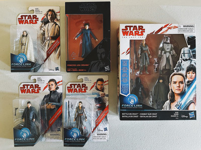 STAR WARS: LAST JEDI (LOT OF 5) - BATTLE ON CRAIT 4 PACK - NEW - HASBRO (2015)