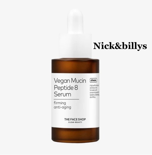 NUEVO EN CAJA The Face Shop Vegan Mucin Peptide 8 Suero Tamaño Completo 30 ml/1 oz AUTÉNTICO - Imagen 7 de 7