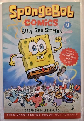 SpongeBob Comics #1 United Plankton Pictures Silly Sea Stories Uncorrected Proof