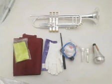 trumpet Stradivarius 180s-37 Anniversary Silver Trumpet Pipe Instrument Brass