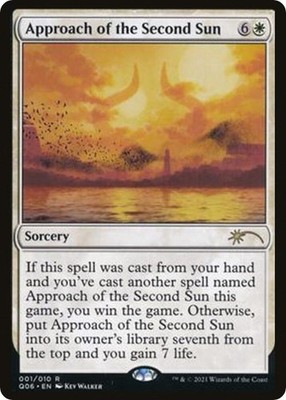 1x Approach of the Second Sun - Unique and Miscellaneous Promos NM - MTG