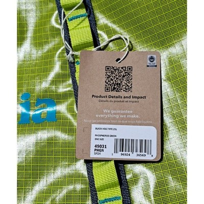 ASK availability) Patagonia Black Hole Tote 25L PHGN 2024 | eBay