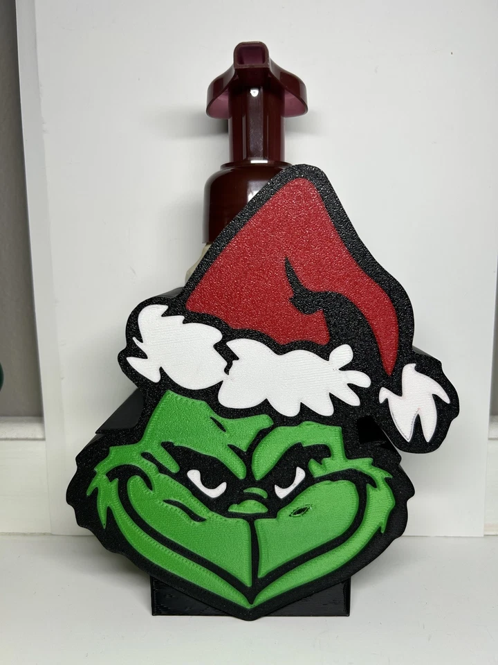 Cubierta de jabón espumoso The Grinch para jabón de espuma de baño y carrocería nuevo estilo Foto 2 de 4