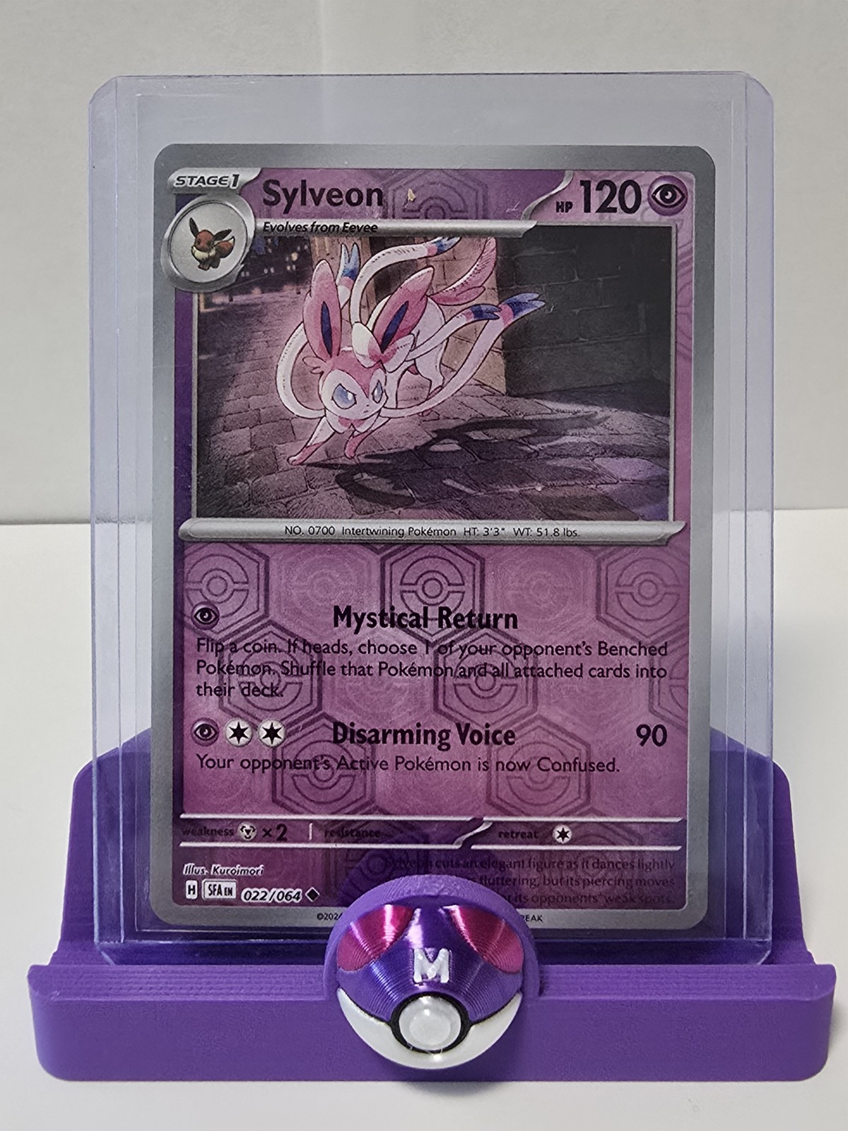 Sylveon 022/064 Sv: Shrouded Fable Reverse Holo-Pokemon TCG-Fast Shipping-NM!