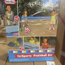 TotSports Pickleball Set for Kids Ages 5 , Outdoor Game for Boys  Girls
