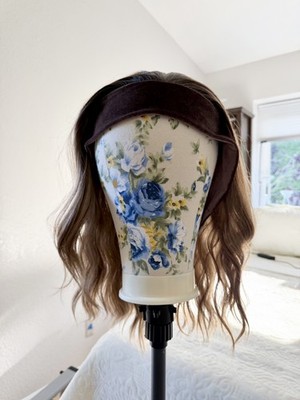 Chelsey Smith Crowns CSC Cloud Headband Wig Brown Brunette Layered