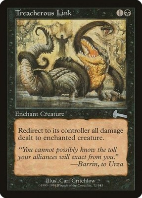 Treacherous Link - UL MTG - Light Play
