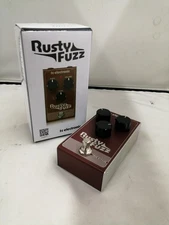 TC Electronics Rusty Fuzz Guitar Pedal - Classic Fuzz Face Sound, Silicon Chip