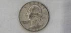 1945 S Washington Quarter in Fine Condition with some scratches on reverse