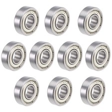 uxcell R4ZZ Ball Bearing 1/4-inchx5/8-inchx0.196-inch Double Shielded ABEC-1 Bea