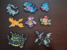 Pok mon Legendary Perler Bead Handmade Fuse Pixel Art Custom Made Decor Gift New