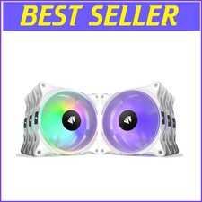 Customizable 6-Pack 120mm ARGB Case Fans with Dual LED Loops  Silent Operation