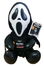HugMe Ghost Face Shake Action Plush Scream Huggable 16” Doll Black KidRobot NECA