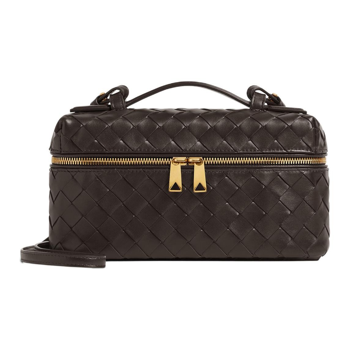 Bottega Veneta Bang Bang Zipped Vanity Case 8.7 x 2.0 x 4.9 in