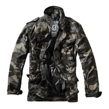 BRANDIT INDIVIDUAL WEAR Men's M65 Classic Warm Hip-Length Field Jacket, Options
