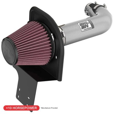 K&N 69-9900TS Performance Aluminum Cold Air Intake for 17-22 Giulia Stelvio 2.0L