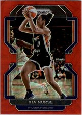 2022 Panini Prizm WNBA Prizms Ruby Wave #88 Kia Nurse - BSK