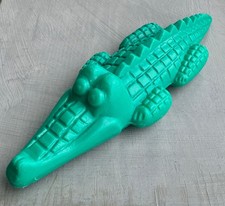 Vintage  Soviet Era Toy Plastic Figurine Crocodile Alligator
