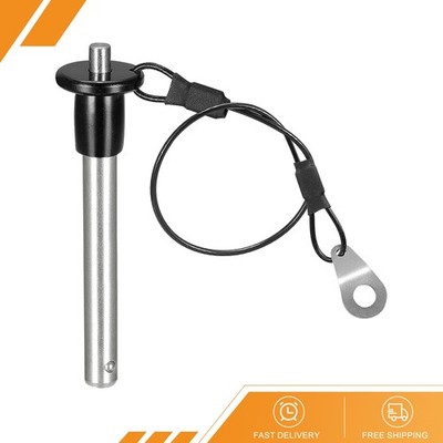 Ball Locking Pins Grip Push-Button Locking Quick Release Pin 24cm Wire 8mm-51mm