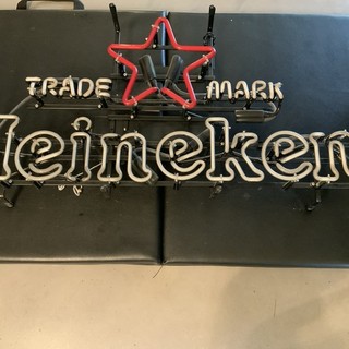 Large Heineken Neon Sign (needs Work) #3000