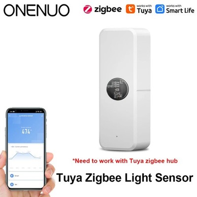Tuya ZigBee Light Sensor - Smart Home, Easy Setup, Reliable Performance