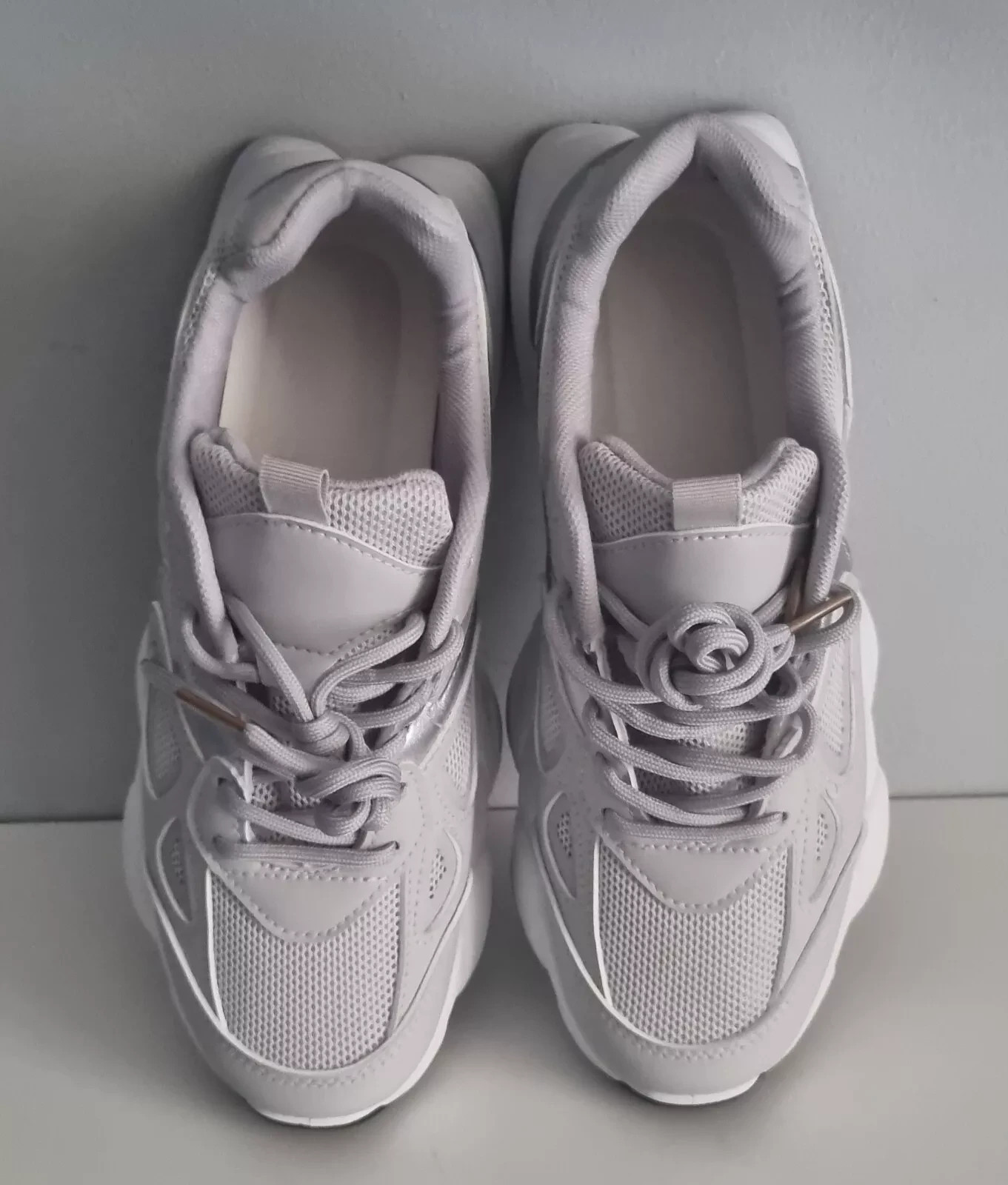 Wheres That From Womens Coach Chunky Sole With Mesh Detail Trainers sz8 RRP £65 image 2