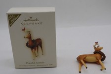 2007 Hallmark Peaceful Animals Winter Deer VIP Gift Exclusive Ornament