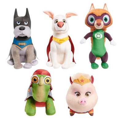Just Play DC Super-Pets (DC Super-Pets) kleines 5-teiliges Plüsch-Set: Ace, Krypto, Me