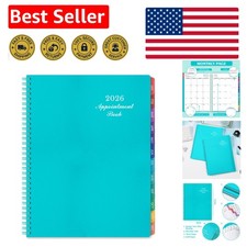 2026 Weekly Appointment Book  Planner - Daily Hourly Planner 2026, 9" x 11",...