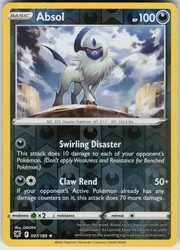 Absol 097/189 Astral Radiance Reverse Holo Rare