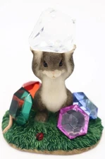 Fitz and Floyd Charming Tails YOU'RE A REAL GEM 98/248 Figurine