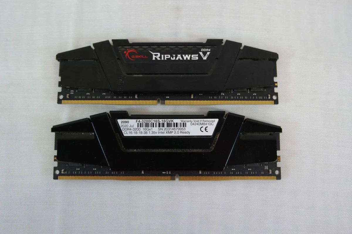 G. SKILL PC4-25600 (DDR4-3200) Bus Speed DDR4 SDRAM Memory (RAM