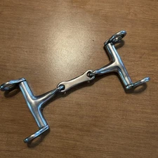 Cristy Gag Draw 5” French Link SS Horse bit - English Western Riding Training