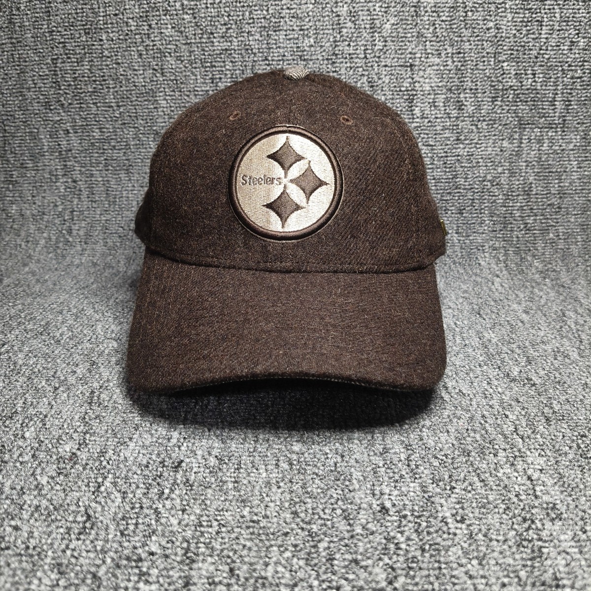 New Era Pittsburgh Steelers NFL Brown Cap Hat Front Logo