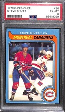 1979 O-Pee-Chee #90 Steve Shutt PSA 6 EX-MT 85419399 