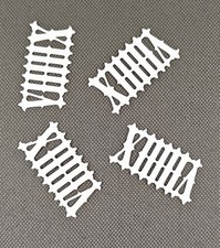 NEW White Plastic Clock Roman Numerals 23mm Cuckoo Wall Table Floor Grandfather 