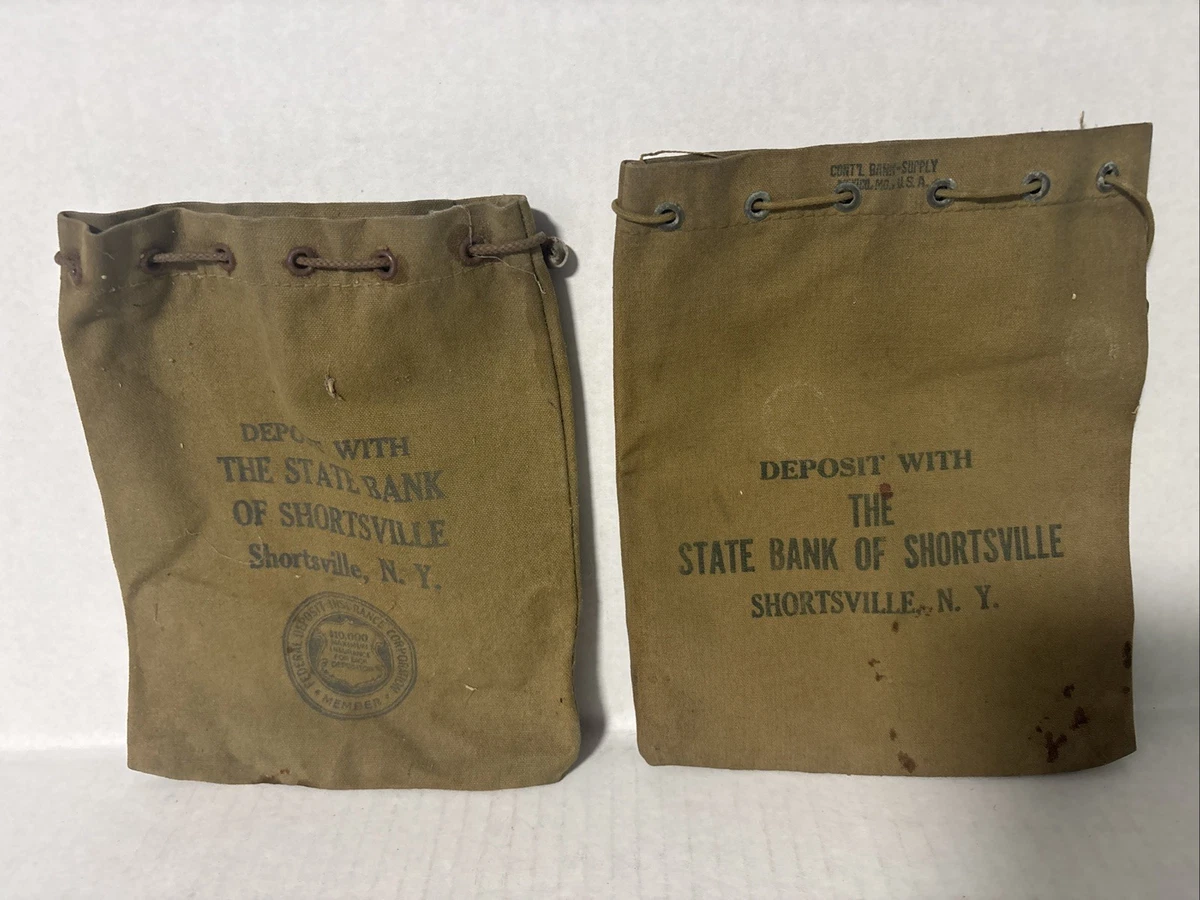 Collectible Banking & Insurance Deposit Bags for sale | eBay