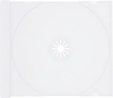 Replacement White Trays for STANDARD CD Jewel Case NO Cartons Lot