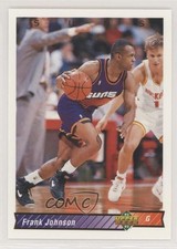 1992-93 Upper Deck Frank Johnson #347 0b3