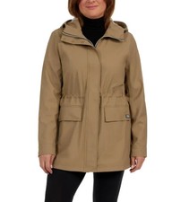 Hunter Ladies' Rubberized Rain Jacket Tan, Size M