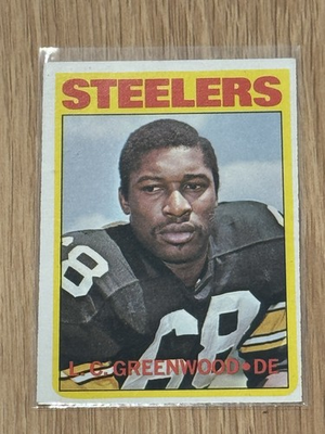 #ad #ad 1972 Topps L.C. Greenwood #101 RC $3.35