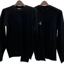 Stone Island Kids Woven Patch Chain Stitch Cotton Knit 8 7816506A2 123467119