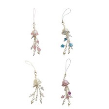 Beautiful Star And Pearls Wind Chime Charm For Art Lovers And Decors Enthusiasts